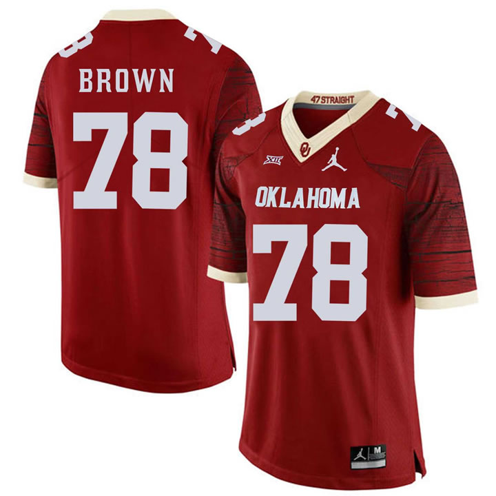 Oklahoma Sooners 78 Orlando Brown Red 47 Game Winning Streak College Football Jersey Dzhi,We sell and wholesale Oklahoma Sooners 78 Orlando Brown Red 47 Game Winning Streak College Football Jersey Dzhi on line form chian!